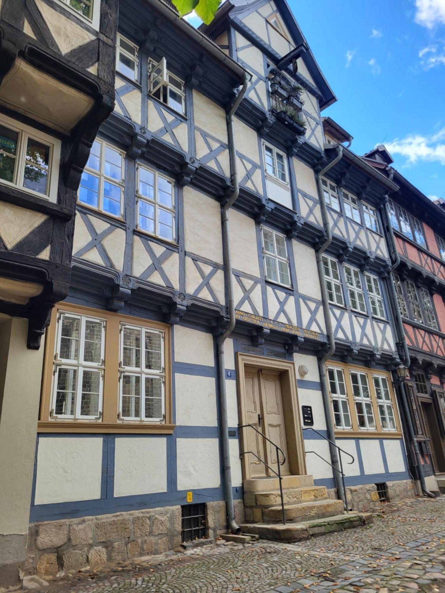 Anno 1577 - Marktkirchhof 6 クヴェードリンブルク エクステリア 写真